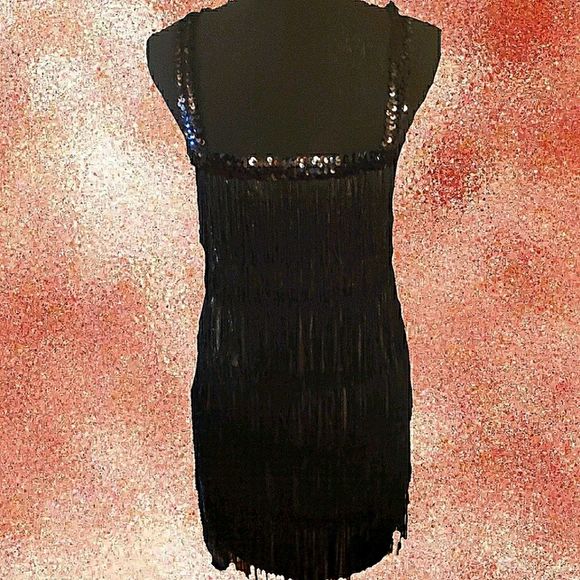 Vintage Dresses & Skirts - ミ★🅢🅐🅛🅔ミ★ VINTAGE flapper fringe dress